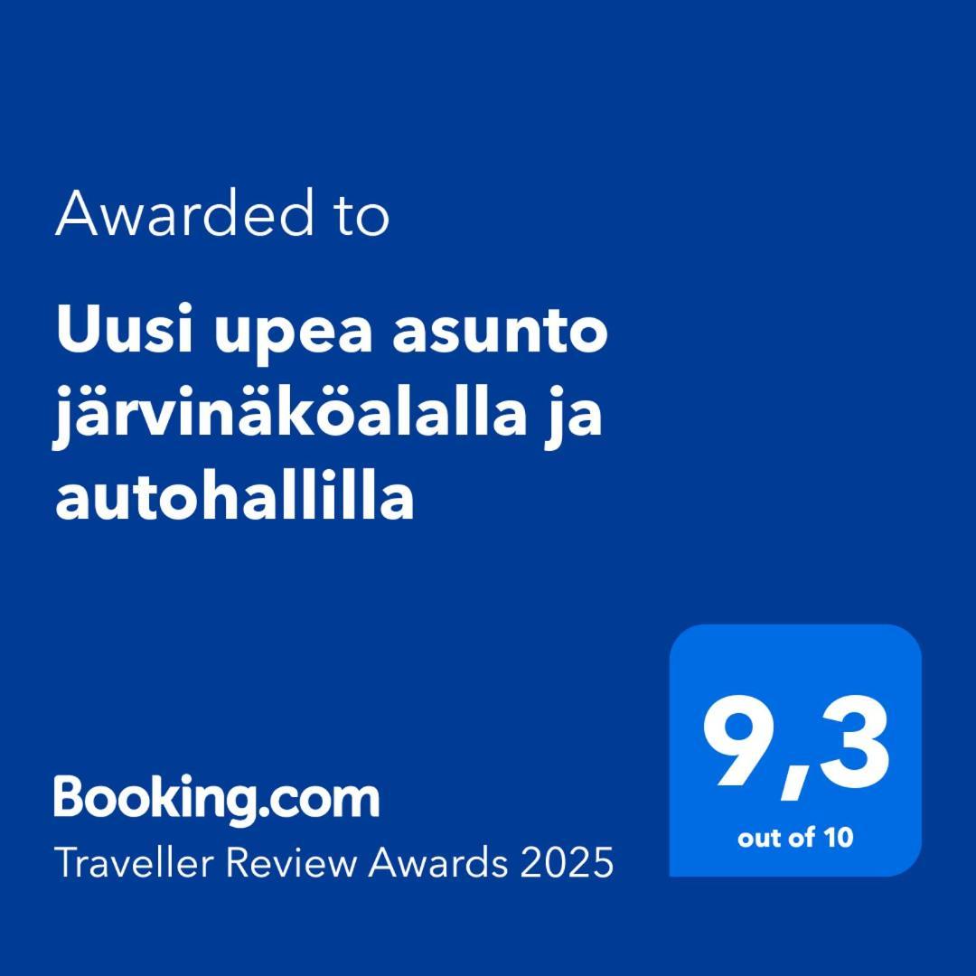 Uusi Upea Asunto Jaervinaekoealalla Ja Autohallilla Tammerfors Eksteriør bilde